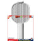 Electric Fly Swatter Insulation Protection Net & Foldable (White Grey) Newly