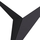 Modern Triangle LED Wall Lamp Nordic Indoor Room Decor (Black Warm Light) Newly
