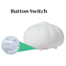 Lamp Touch Sensor Rechargable Color-changing Bun Pat Shape LED Night Light