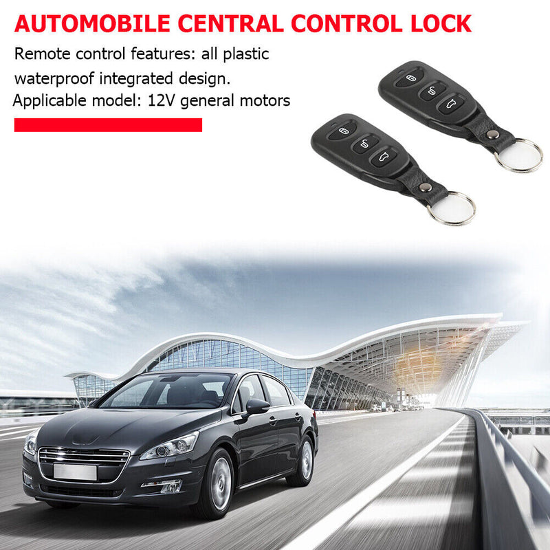 Universal Car Remote Central Door Lock Kit Keyless Entry Alarm System 410/T102