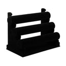 3-Tier Jewelry Bracelet Watch Bangle Display Holder Stand Showcase T-bar