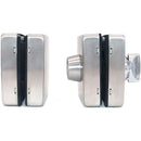 Security 4 Bolts 10-12mm Glass Lock Both Sides Open Double Glass Door Lock