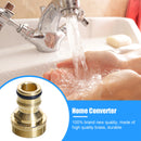 Quick Connect Kitchen Sink Hose Connector Brass Thread All-copper Adapter
