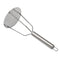 Household Steel Potato Press with Handle Steel Masher.