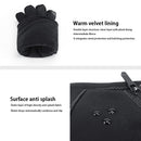 Motorcycle Thermal Snow Hand Warmers Touch Screen Windproof Fleece Skiing Glo