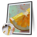 Oil Paint By Numbers Picture DIY Drawing Painting Fruits Art Crafts Decoration