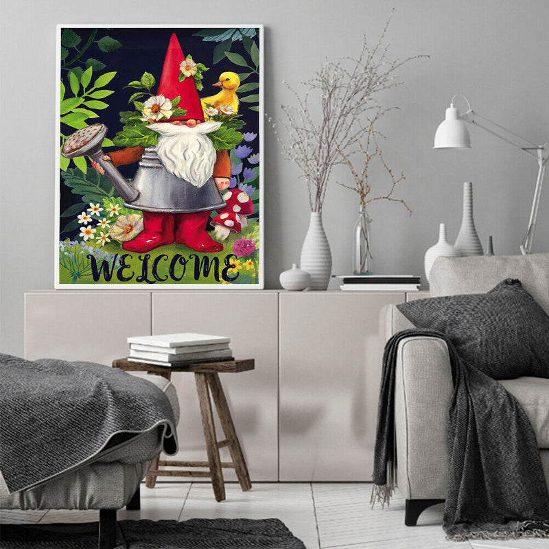 Paint by Number Kit Canvas Oil Drawing Cartoon Goblin for Handicraft Enthusia