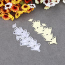 Fireworks Metal Punching Stencil for DIY Scrapbooking Embossing Crafts