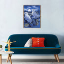 DIY 5D Diamond Painting Full Round Mosaic Owl Handmade Picture Home Decorat