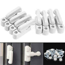 Door Sash Jammer Safety Restrictor Latch Tool Locking Window Security Locks L4O9