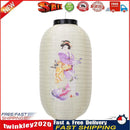 25cm Lantern Cloth Japanese Style Printing Fabric for Bar Pub Decor (D) Newly