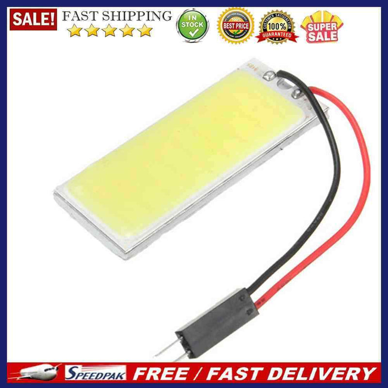 2pcs Xenon HID White 36 COB LED Dome Map Light Bulb Car Interior Panel Lamp