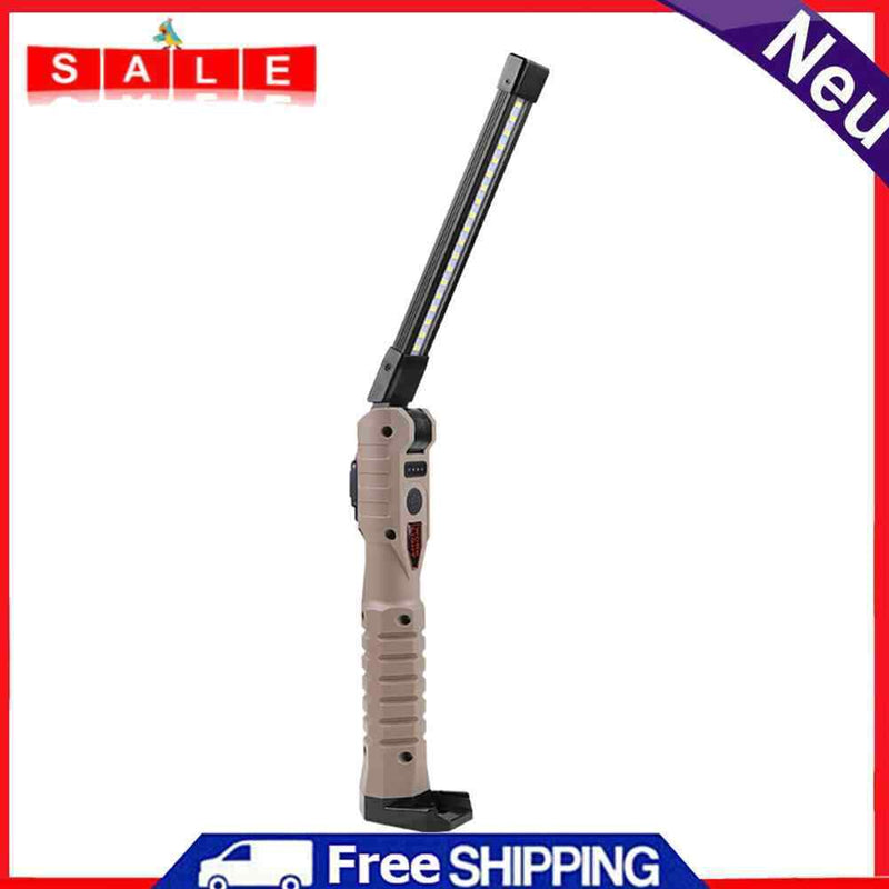 Portable USB Flashlight Rechargeable Magnetic LED Outdoor Folding Work Lighting