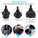 Car Cup Holder Tray Non-Slip Mobile Phone Holder Rotating Tray (Long 3 Mat)