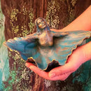 Clam Shell Goddess Ocean Altar Bowl Sculpture Figures Home Decor Craft Gift