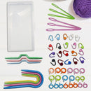 53pcs Knitting Kit Needle Clip Hook Art Craft Markers Cross Stitch Tools