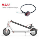 M365 Tail Light w/ Line Stoplight Electric Scooter Safe Brake Warning Rear Lamp