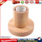 Solid Wood Table Lamp Base E27 220V Wooden Light Holder w/Switch Line (C) Newly