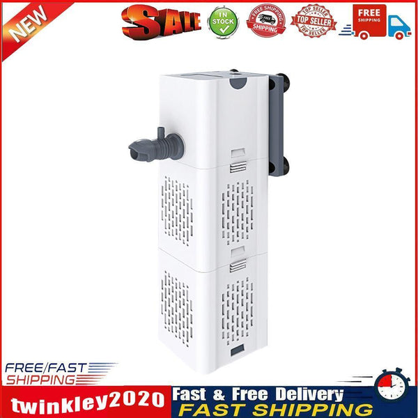 ZY-N61 4 in 1 Fish Tank Air Oxygen Aquarium Filter Internal Pump (EU 6W) Newly