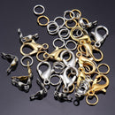 Lobster Clasp Keyring Trigger Clip Key Chain Ring Holder Findings 12mm G4M4