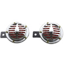 Durable Chrome Loud Car Horn Speaker Motorcycle Truck Super Loud Car Air Horn