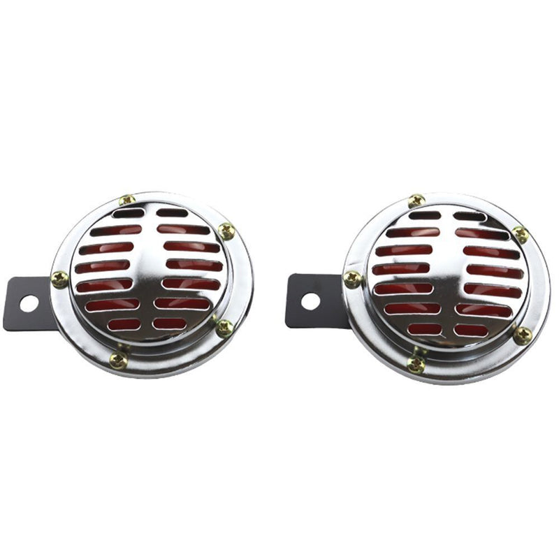 Durable Chrome Loud Car Horn Speaker Motorcycle Truck Super Loud Car Air Horn