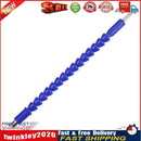 Flexible Shaft Electric Screwdriver Drill Bit Extension Rod (Blue 295mm) Newly
