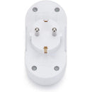 German Converter European Conversion Plug 1 to 2 Way EU Standard Socket Adapter