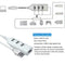 High Speed 4 Port USB HUB 2.0 Multi Splitter Expansion Laptops Desktop S0D4 I0N4