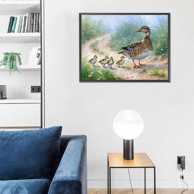 Bushes Animals Oil Paint By Numbers Kit DIY Acrylic Painting on Canvas Drawin