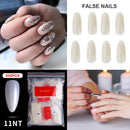 Acrylic False Nail Tips, Molded, Full Surface Nail Tips, Building Shape