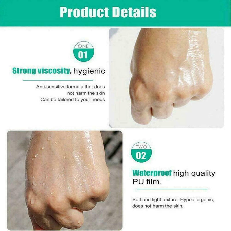 100pcs Waterproof Tattoo Bandage Roll Adhesive Wound Dressing Plaster Fixer F5B9