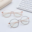 Round Frame Blue Light Blocking Metal Glasses Computer Goggles Gaming Glasses