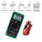 Dwell Angle Temperature Digital Automotive Tester Multimeter with Test Leads
