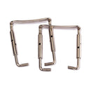 2pcs Stainless Steel Violin Chin Rest Clamp Screws Metal Violin Parts (2)
