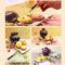 5pcs Nylon Hair Aluminum Tube Paint Brush Watercolor Brush Supply (Oblique)