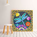 Partial Special Shape Crystal Drill Dragonfly Diamond Painting Drawing Kit Newly