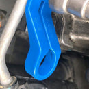 7pcs Angled AC Fuel Line Disconnect Tools 22mm 19mm 16mm 13mm 9.5mm 8mm 6mm Blue