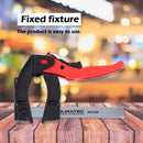 DURATEC Ratchet F Clamp Woodworking Clamp Quick Grip Wood Clip (DT64090100)