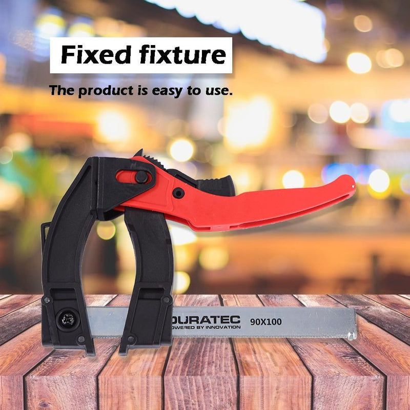 DURATEC Ratchet F Clamp Woodworking Clamp Quick Grip Wood Clip (DT64090100)