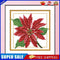 #A Flower Series Partial Cross Stitch 11CT Cotton Thread Printed Embroidery Kits