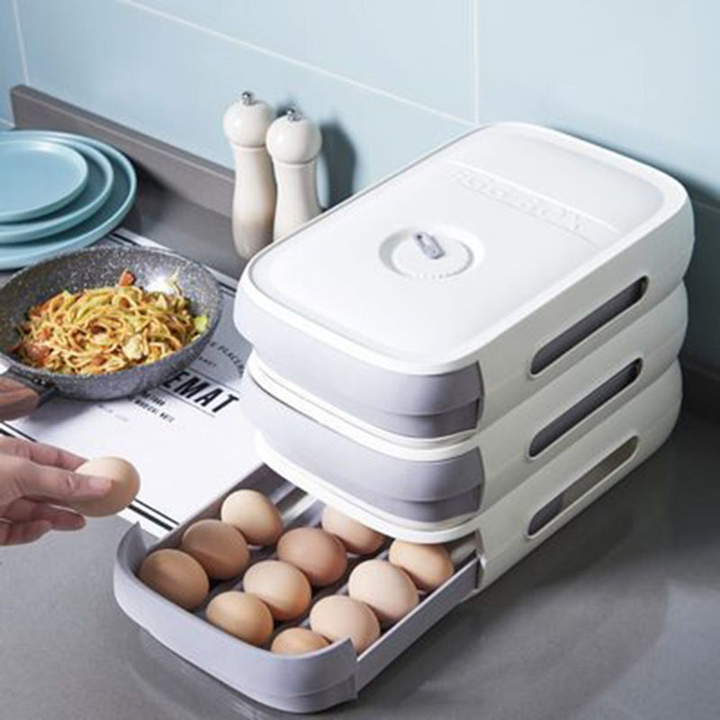 Dumpling Box Egg Storage Box Eggs Holder Egg Storage Refrigerator Storage Box