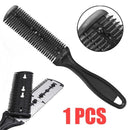 Trimmer Random Color Hairdressing Hair Razor Comb Double Sides Thinning