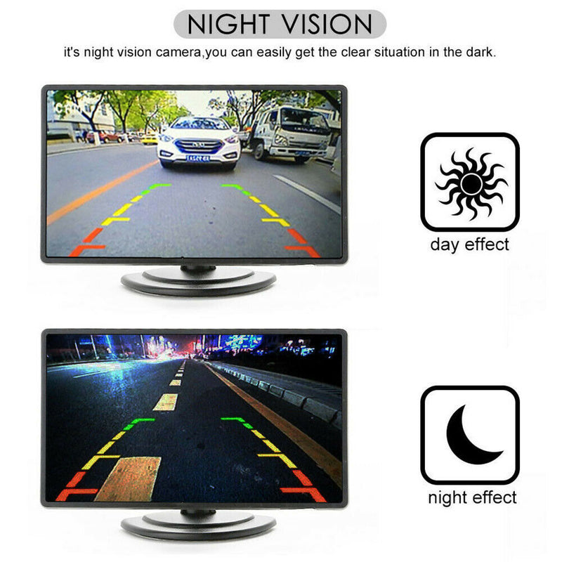 EU Reversing Parking Rear View License  Bracket Holder Frame Car Plate Camera