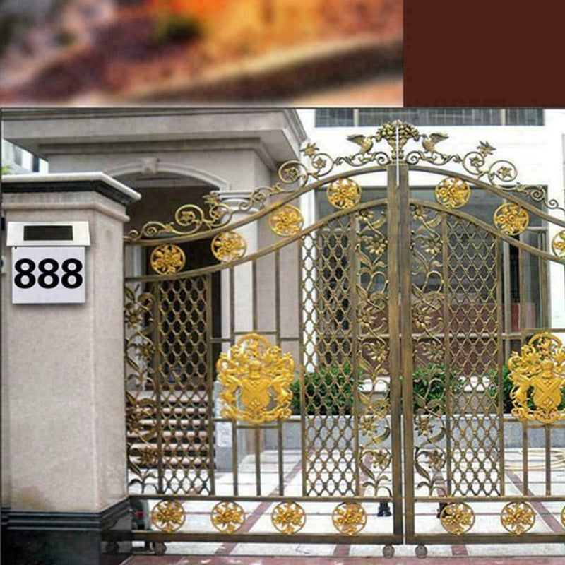 Solar House Number Plaque Light with 200LM Motion Sensor LED 8U7Y Addres I7A4
