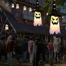 Halloween LED Flashing Light Glowing Wizard Ghost Hat Lamp (Warm White) Newly