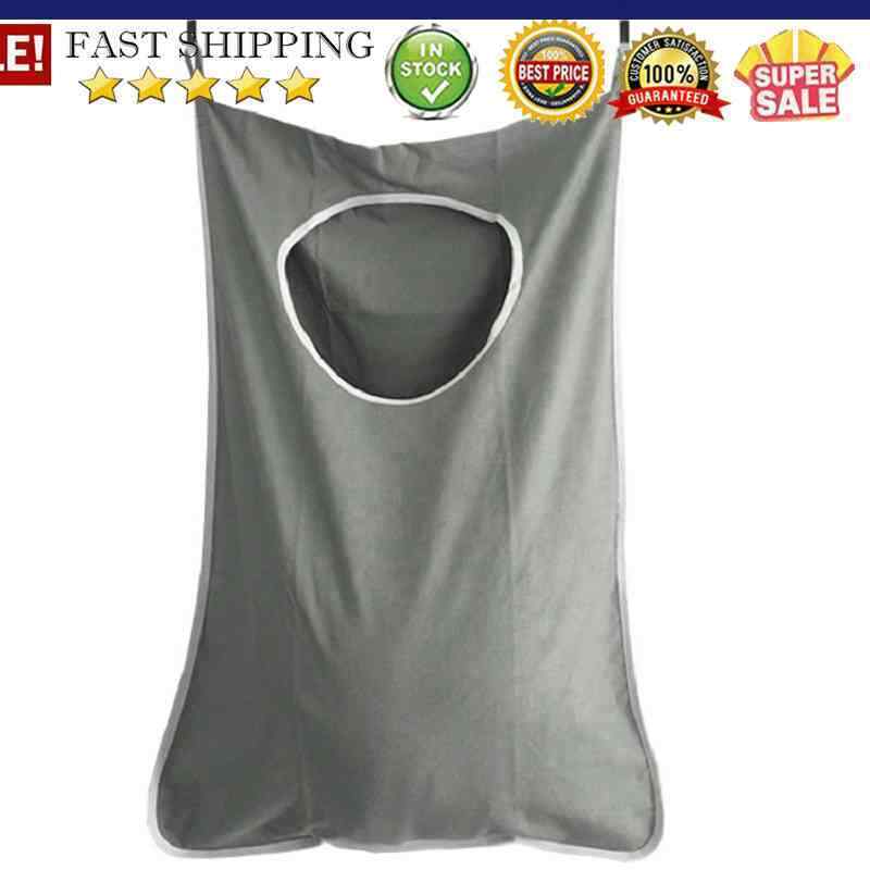 Hanging Laundry Hamper - Wall Hanging Door Hanging Laundry Basket Saving Sp