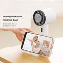 2200mAh USB Handheld Cold Compress Turbo Fan Personal Cooling Fans (White)