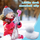 Snowball Maker Tool Duck Shape Snow Ball Tongs Clip with Handle (Pink) Newly