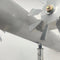 Metal Airplane Windmill Aircraft Wind Spinners Lawn Outdoor Garden Sculptures